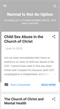 Mobile Screenshot of normalisnotanoption.blogspot.com