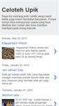 Mobile Screenshot of celotehupik.blogspot.com