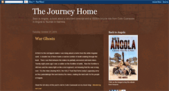 Desktop Screenshot of angolajourney.blogspot.com