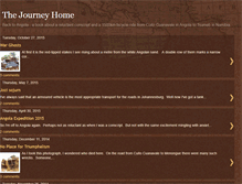 Tablet Screenshot of angolajourney.blogspot.com