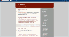 Desktop Screenshot of abopposito.blogspot.com