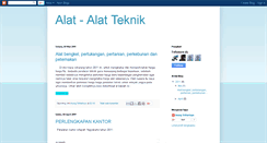 Desktop Screenshot of alatteknikjogja.blogspot.com