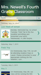 Mobile Screenshot of mrsnewellsfourthgradeclassroom.blogspot.com