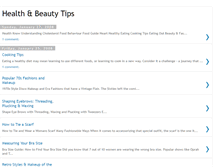 Tablet Screenshot of health-beauty-tip.blogspot.com