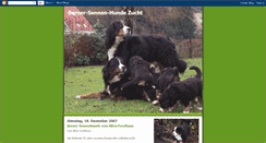 Desktop Screenshot of bernersennenhunde.blogspot.com