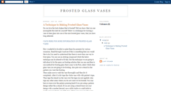 Desktop Screenshot of frosted-glass-vases.blogspot.com