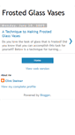 Mobile Screenshot of frosted-glass-vases.blogspot.com