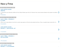 Tablet Screenshot of nacoyfresa.blogspot.com