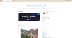 Desktop Screenshot of lunitaaladeriva.blogspot.com