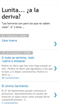 Mobile Screenshot of lunitaaladeriva.blogspot.com