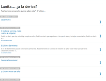 Tablet Screenshot of lunitaaladeriva.blogspot.com