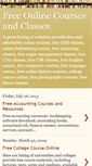 Mobile Screenshot of free-online-course.blogspot.com