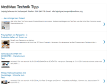 Tablet Screenshot of medimaxtechniktipp.blogspot.com