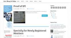 Desktop Screenshot of earnmoneygenuine.blogspot.com