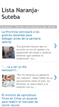 Mobile Screenshot of listanaranja-suteba-matanza.blogspot.com