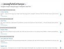 Tablet Screenshot of jarangtulis.blogspot.com
