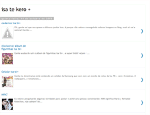 Tablet Screenshot of isate-kero-muito.blogspot.com