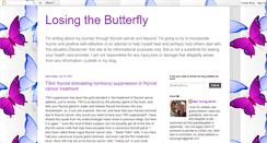 Desktop Screenshot of losingthebutterfly.blogspot.com