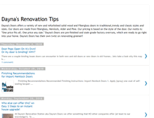 Tablet Screenshot of daynasdoors.blogspot.com