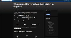 Desktop Screenshot of gcl-english.blogspot.com