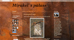 Desktop Screenshot of mirakelspalass.blogspot.com