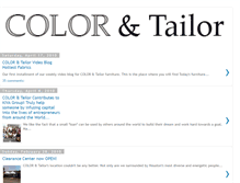 Tablet Screenshot of colorandtailor.blogspot.com