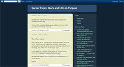 Desktop Screenshot of career-focus.blogspot.com