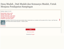 Tablet Screenshot of danamudah00.blogspot.com