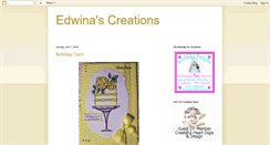 Desktop Screenshot of edwinascreations.blogspot.com