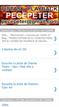 Mobile Screenshot of cantarconpistas.blogspot.com