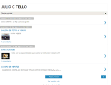 Tablet Screenshot of julioctellohualmay.blogspot.com