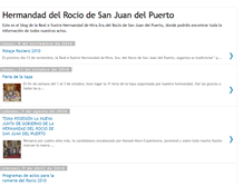 Tablet Screenshot of hermandadrociosanjuan.blogspot.com