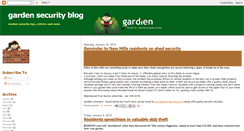 Desktop Screenshot of garden-security.blogspot.com