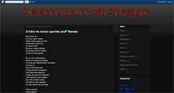 Desktop Screenshot of historiografiadapreguica.blogspot.com