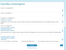Tablet Screenshot of forenzikamontenegrina.blogspot.com