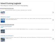 Tablet Screenshot of islandcruising.blogspot.com