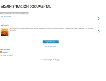 Tablet Screenshot of administracindedocumentos-damaris.blogspot.com