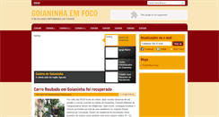 Desktop Screenshot of goianinhaemfoco.blogspot.com
