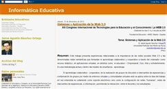 Desktop Screenshot of infoedu-peru.blogspot.com