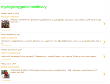 Tablet Screenshot of mydogsmygardenandmary.blogspot.com