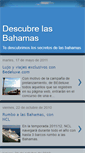 Mobile Screenshot of descubre-bahamas.blogspot.com