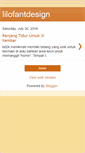 Mobile Screenshot of lilofantdesign.blogspot.com