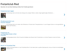 Tablet Screenshot of freizeitclub-ried.blogspot.com