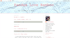 Desktop Screenshot of pandas-love-bamboo.blogspot.com