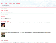 Tablet Screenshot of pandas-love-bamboo.blogspot.com