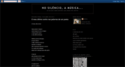 Desktop Screenshot of nosilencioamusica.blogspot.com