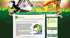 Desktop Screenshot of informaticsoccer.blogspot.com