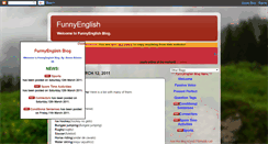 Desktop Screenshot of funnyenglish2011.blogspot.com