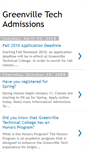 Mobile Screenshot of greenvilletechadmissions.blogspot.com