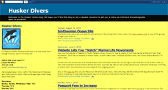 Desktop Screenshot of huskerdivers.blogspot.com